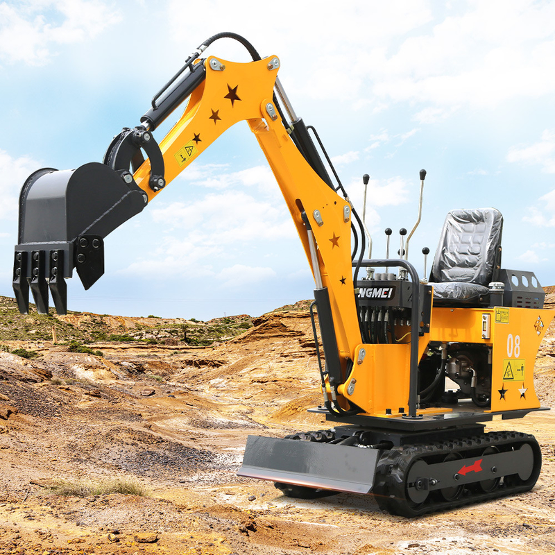 Excavadora Escavator Pelle Digger Mini Excavator de Ton Mini de la chenille 1,2 de ZHONGMEI Minibagger