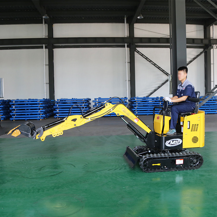 Batterie au lithium de chenille d'excavatrices de jardin de Mini Electric Excavator China Micro petit Digger With Backhoe